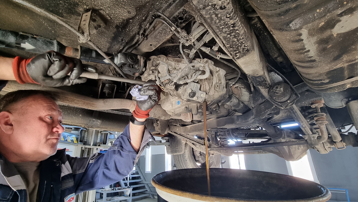 Замена масла в вариаторе